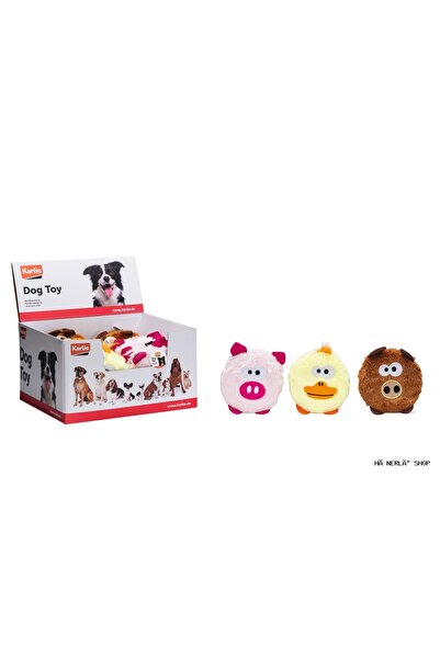 Karlie Shophnrl Plush Animal Head Shaped (234045) Pet