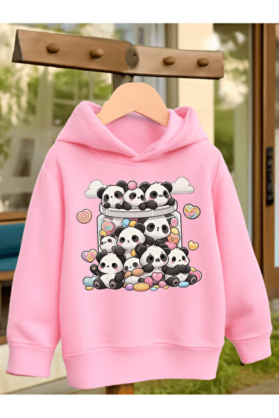 Cevval Children's Hooded Printed Sweatshirt
