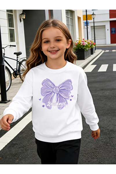 Cevval Children's Crew Neck Printed Sweatshirt