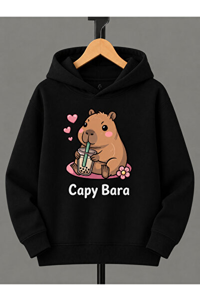NIMBLECO Children's Hooded Printed Sweatshirt