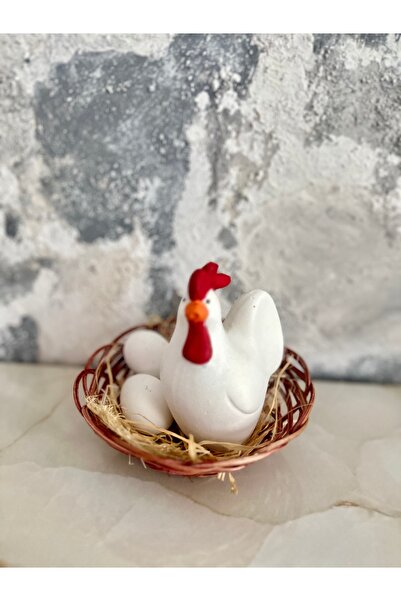 Kumsal Hobi Sanat Tavuk ve Sepette Yumurta Bibloları