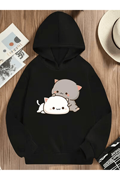 NIMBLECO Children's Hooded Printed Sweatshirt