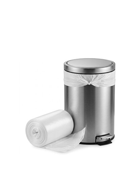 Generic 120 Count 10 Gallon Small Garbage Bags, White Bin Liners, Multipurpos...