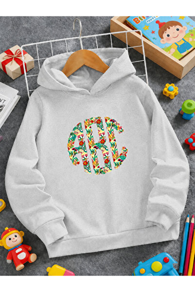 Cevval Children's Hooded Printed Sweatshirt