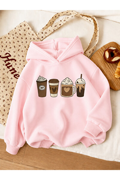 Cevval Children's Hooded Printed Sweatshirt
