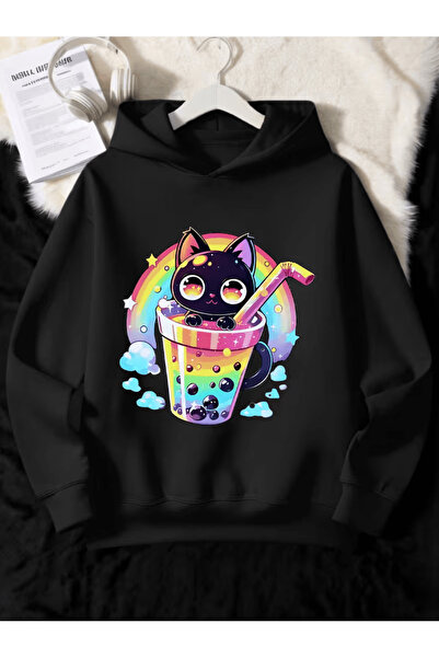 NIMBLECO Children's Hooded Printed Sweatshirt