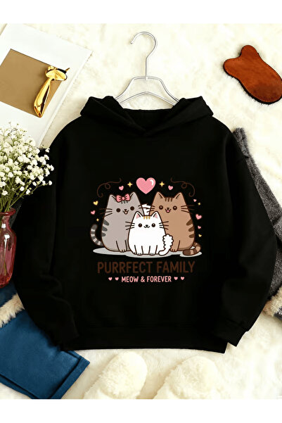 NIMBLECO Children's Hooded Printed Sweatshirt