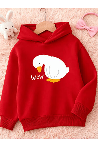 NIMBLECO Children's Hooded Printed Sweatshirt