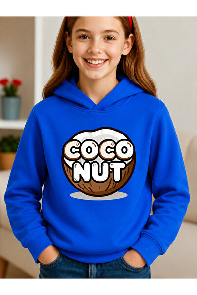 Cevval Children's Hooded Printed Sweatshirt