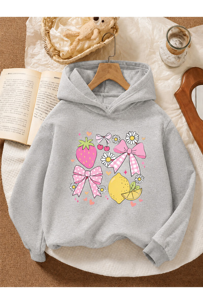 Cevval Children's Hooded Printed Sweatshirt