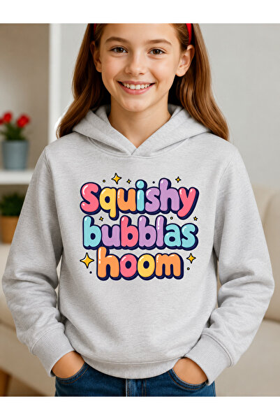 Cevval Children's Hooded Printed Sweatshirt