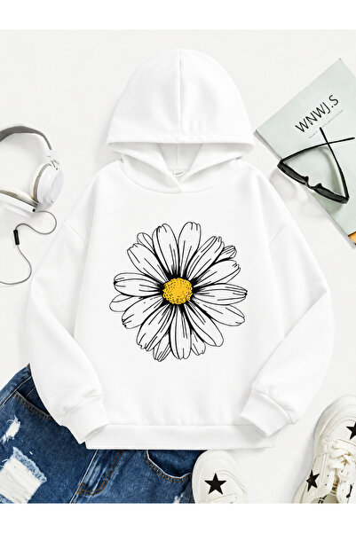 Cevval Children's Hooded Printed Sweatshirt