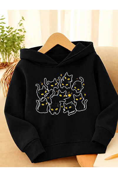 NIMBLECO Children's Hooded Printed Sweatshirt