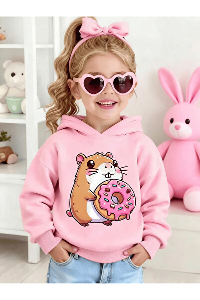 Cevval Children's Hooded Printed Sweatshirt