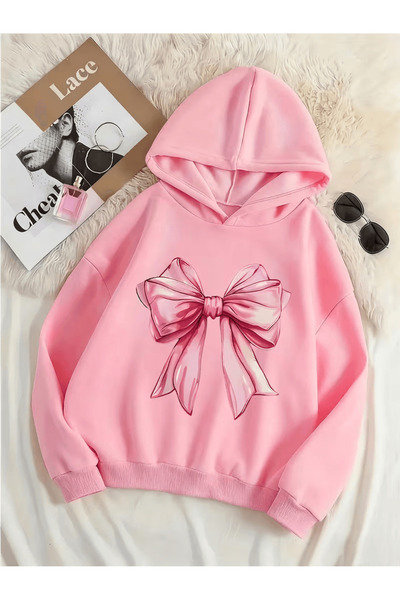 Cevval Children's Hooded Printed Sweatshirt