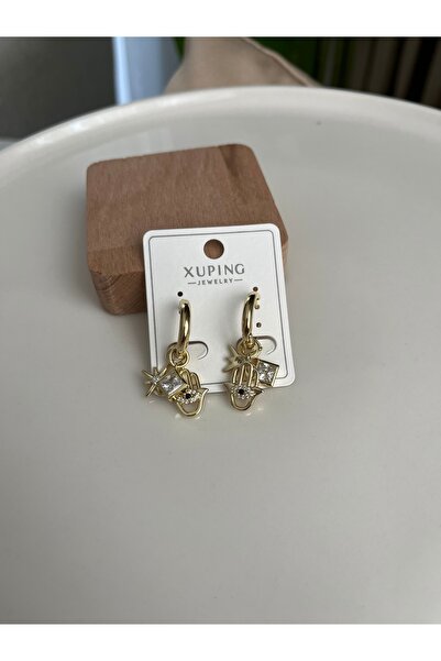 XUPING JEWELRY Detay çelik küpe