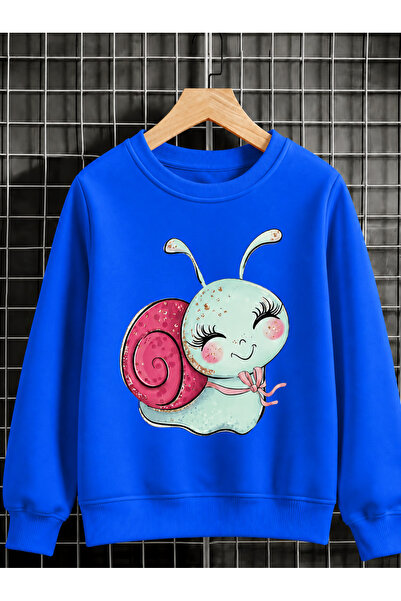 Cevval Children's Crew Neck Printed Sweatshirt