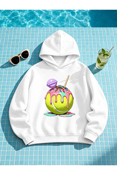 Cevval Children's Hooded Printed Sweatshirt