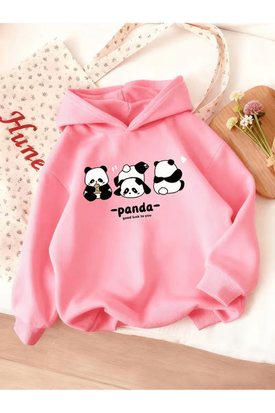 Cevval Children's Hooded Printed Sweatshirt