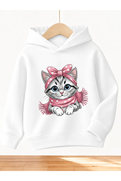Cevval Children's Hooded Printed Sweatshirt