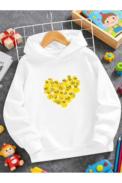 Cevval Children's Hooded Printed Sweatshirt