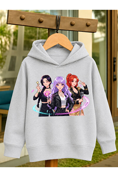 Cevval Children's Hooded Printed Sweatshirt
