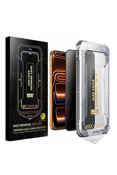 GrandMobile Kit Folie Sticla Privacy, Ultra Premium, cu îndepărtare ușoară a ...