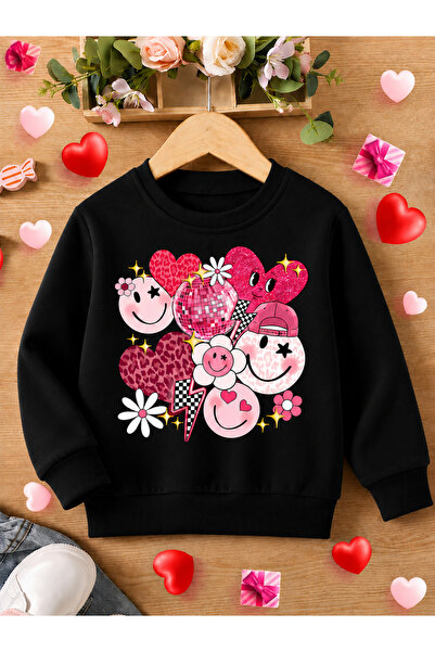 NIMBLECO Children's Crew Neck Printed Sweatshirt