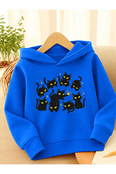 Cevval Children's Hooded Printed Sweatshirt