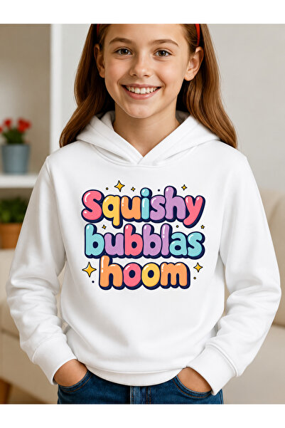 Cevval Children's Hooded Printed Sweatshirt