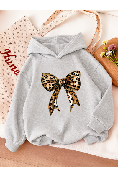 Cevval Children's Hooded Printed Sweatshirt