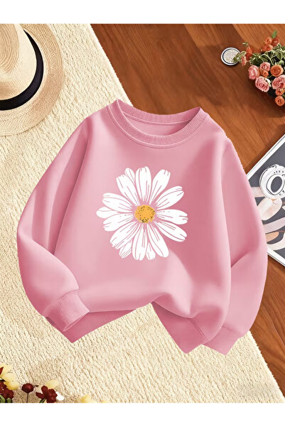 Cevval Children's Crew Neck Printed Sweatshirt