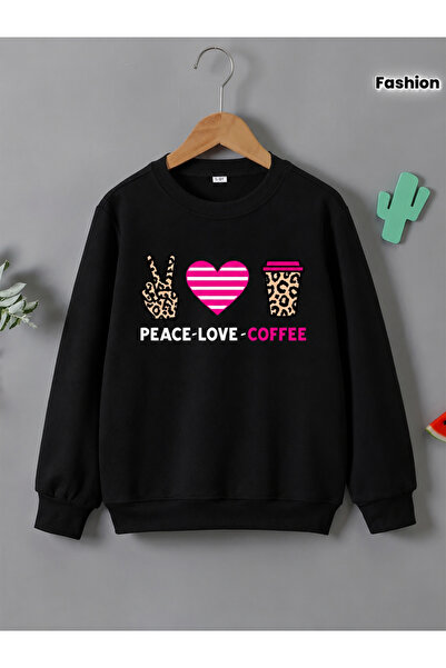 ROOSTER GOLD Children's Crew Neck Printed Sweatshirt