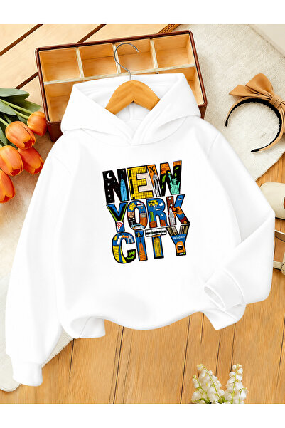 Cevval Children's Hooded Printed Sweatshirt