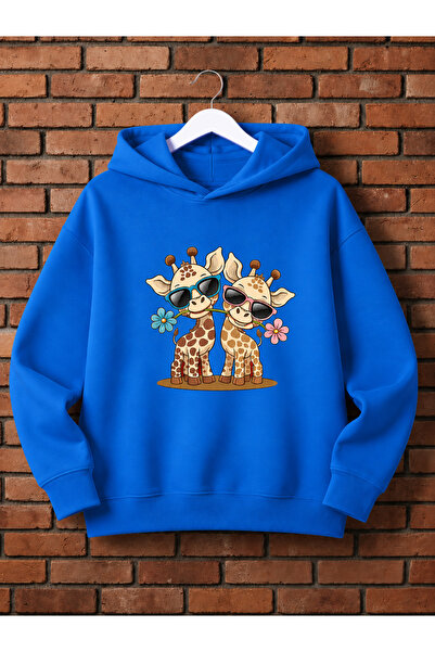 Cevval Children's Hooded Printed Sweatshirt