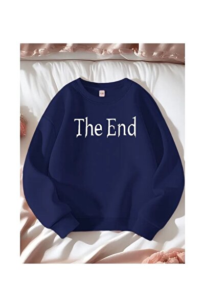 DAXİS Sportwear Company The End Printed Crewneck Sweatshirt