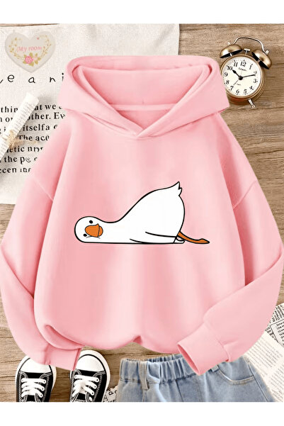 Cevval Children's Hooded Printed Sweatshirt