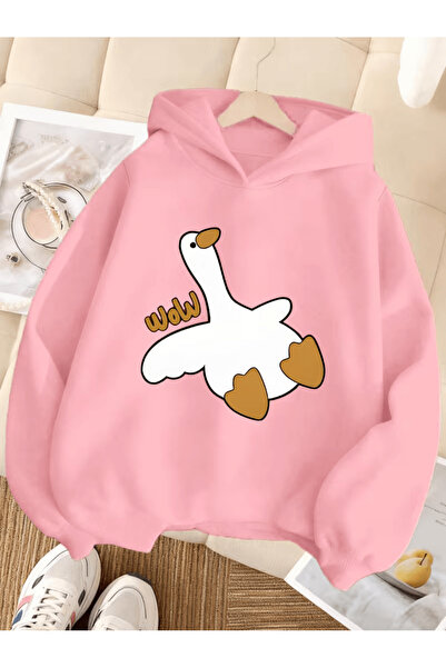 Cevval Children's Hooded Printed Sweatshirt