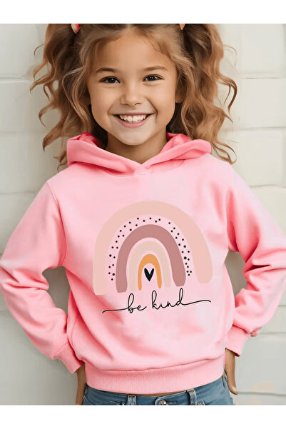 Cevval Children's Hooded Printed Sweatshirt