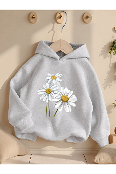 Cevval Children's Hooded Printed Sweatshirt