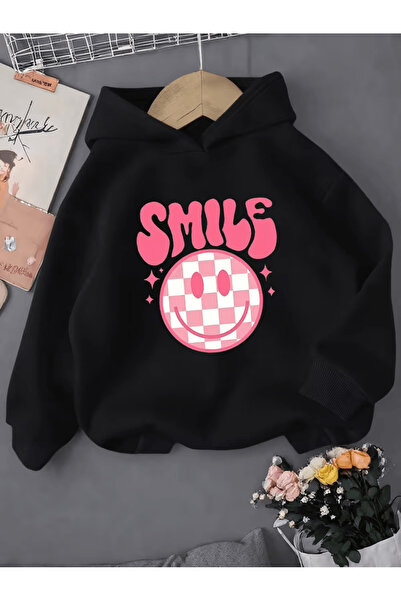 YUNAYT Children's Hooded Printed Sweatshirt