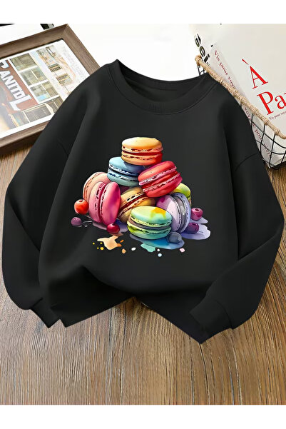 NIMBLECO Children's Crew Neck Printed Sweatshirt