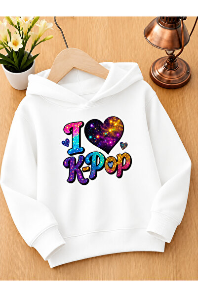 Cevval Children's Hooded Printed Sweatshirt