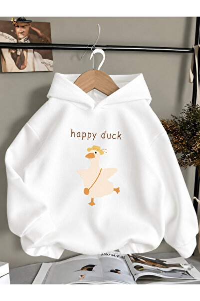 Cevval Children's Hooded Printed Sweatshirt