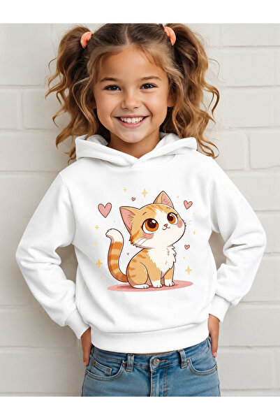 Cevval Children's Hooded Printed Sweatshirt