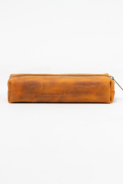 MUCCO Large Size Genuine Calfskin Single Compartment Premium Pen Holder – Lea...