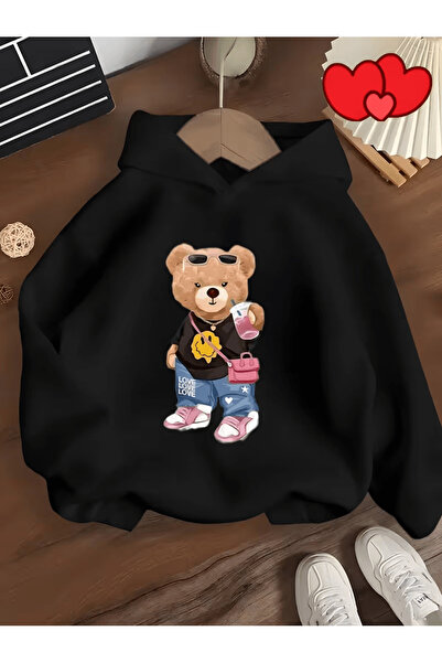 NIMBLECO Children's Hooded Printed Sweatshirt