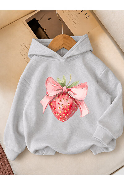 Cevval Children's Hooded Printed Sweatshirt