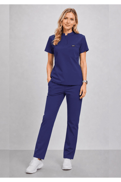 Simirna Üniforma Set de uniforme clinice pentru doctori și asistente MARIN Pr...
