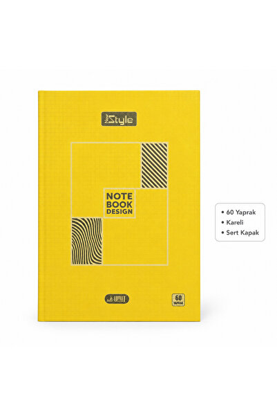 Doğasüs 60 Yaprak Kareli Sert Kapaklı Defter